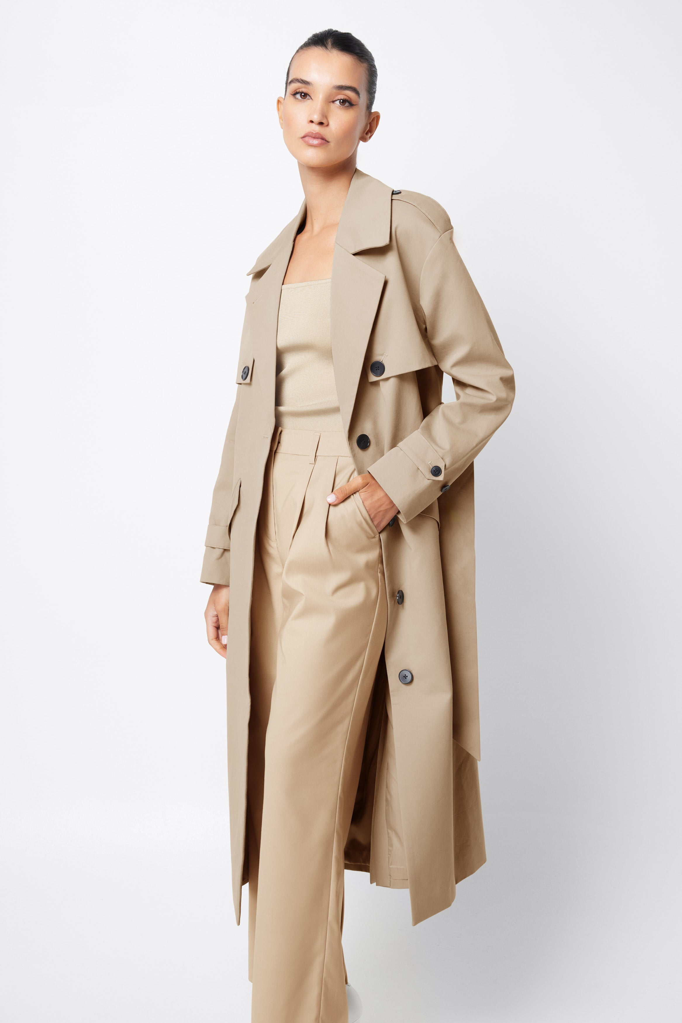 For Keeps Trench Coat – Mossman